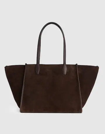 The Lexington Tote in Suede | Madewell