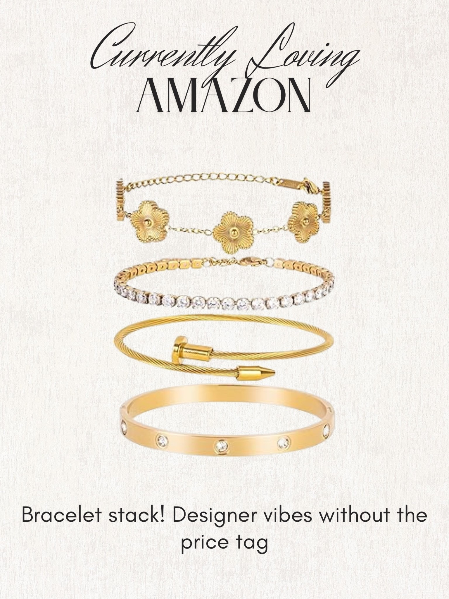 $20 bracelet stack🔥

#LTKFindsUnder100 #LTKFindsUnder50 #LTKOver40