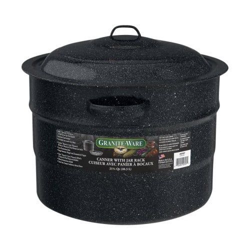 Granite Ware 21.5-Quart Water Bath Canner with Jar Rack | Walmart (US)