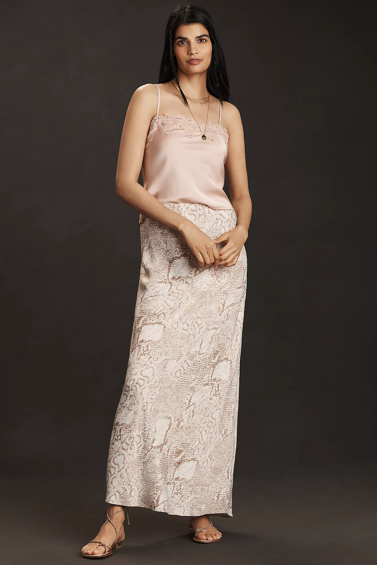 The Tilda Maxi Slip Skirt | Anthropologie (US)