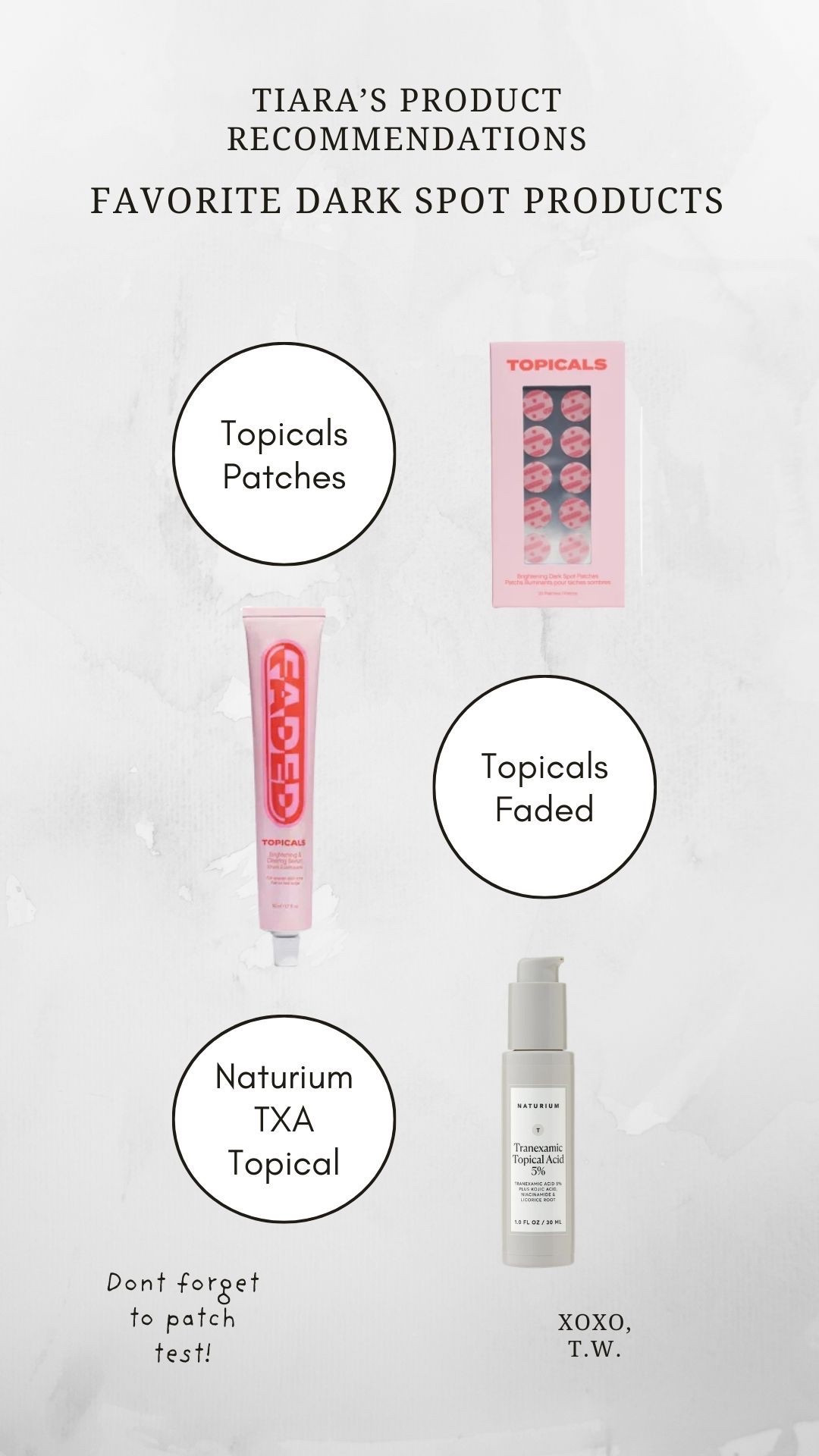 some of my favorite dark spot products! 💕

#LTKBeauty #LTKgrwm