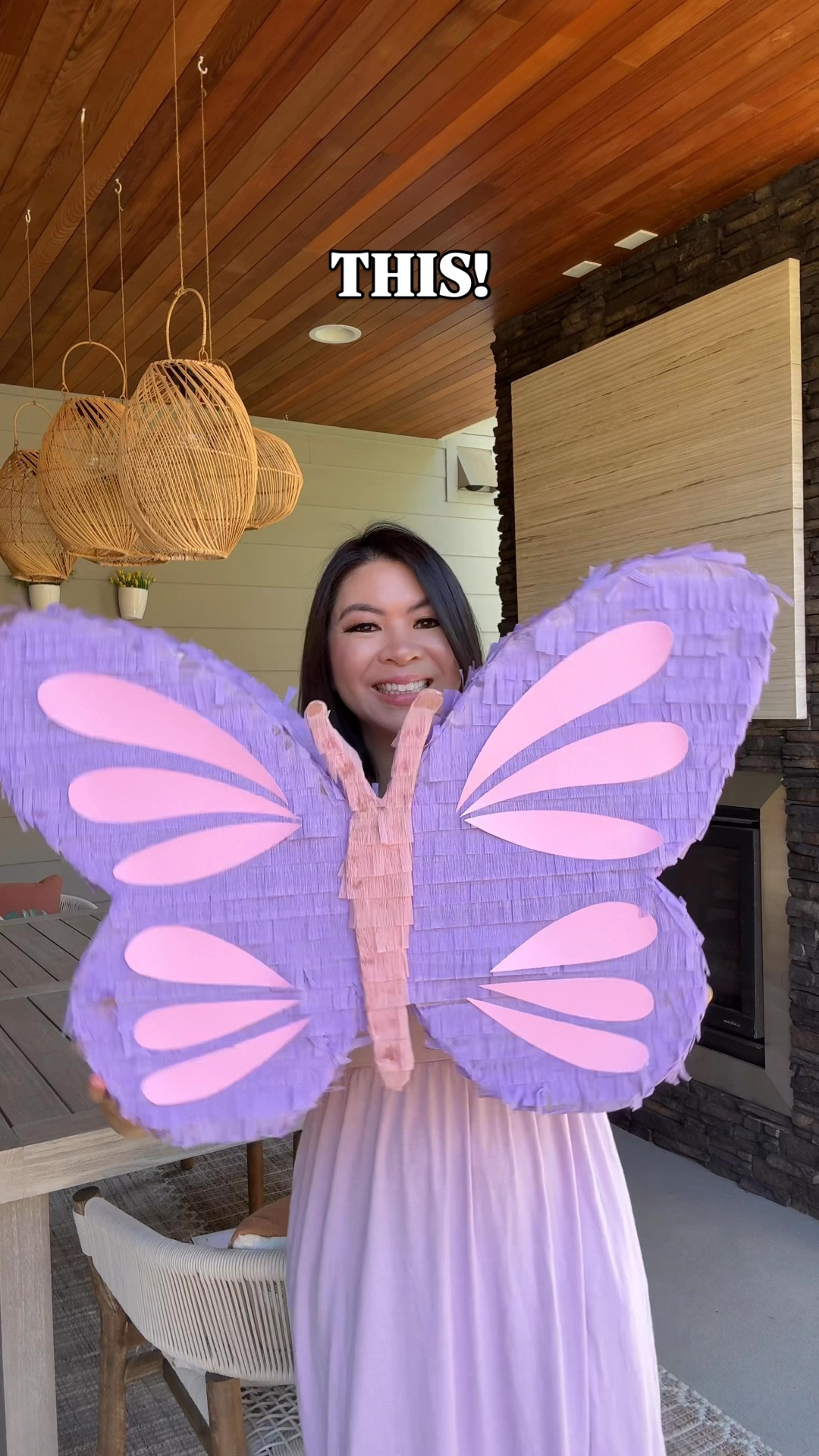 How I turned a cardboard box into a butterfly piñata! It’s an easy and fun DIY but a bit time consuming. You just need crepe streamers!

Cricut machine, crepe roll, smart paper sticker card stock, mini projector, glue, dresses, knife

#LTKParties #LTKHome #LTKFindsUnder100