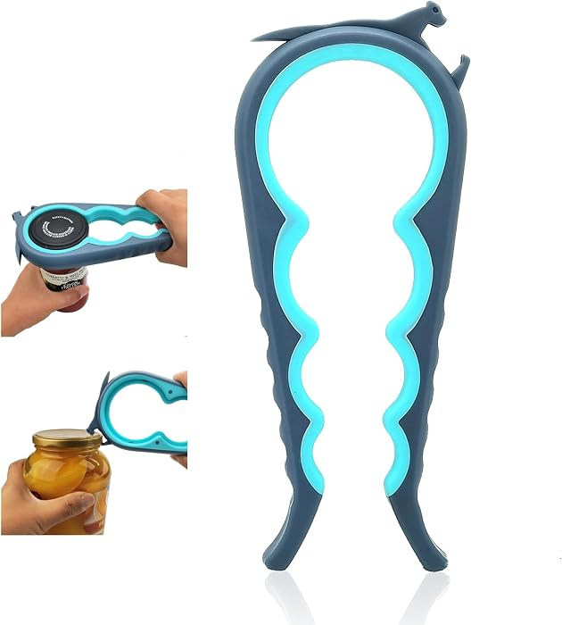 Otstar Jar Opener Bottle Opener and Can Opener for Weak hands, Seniors with Arthritis and Anyone ... | Amazon (US)