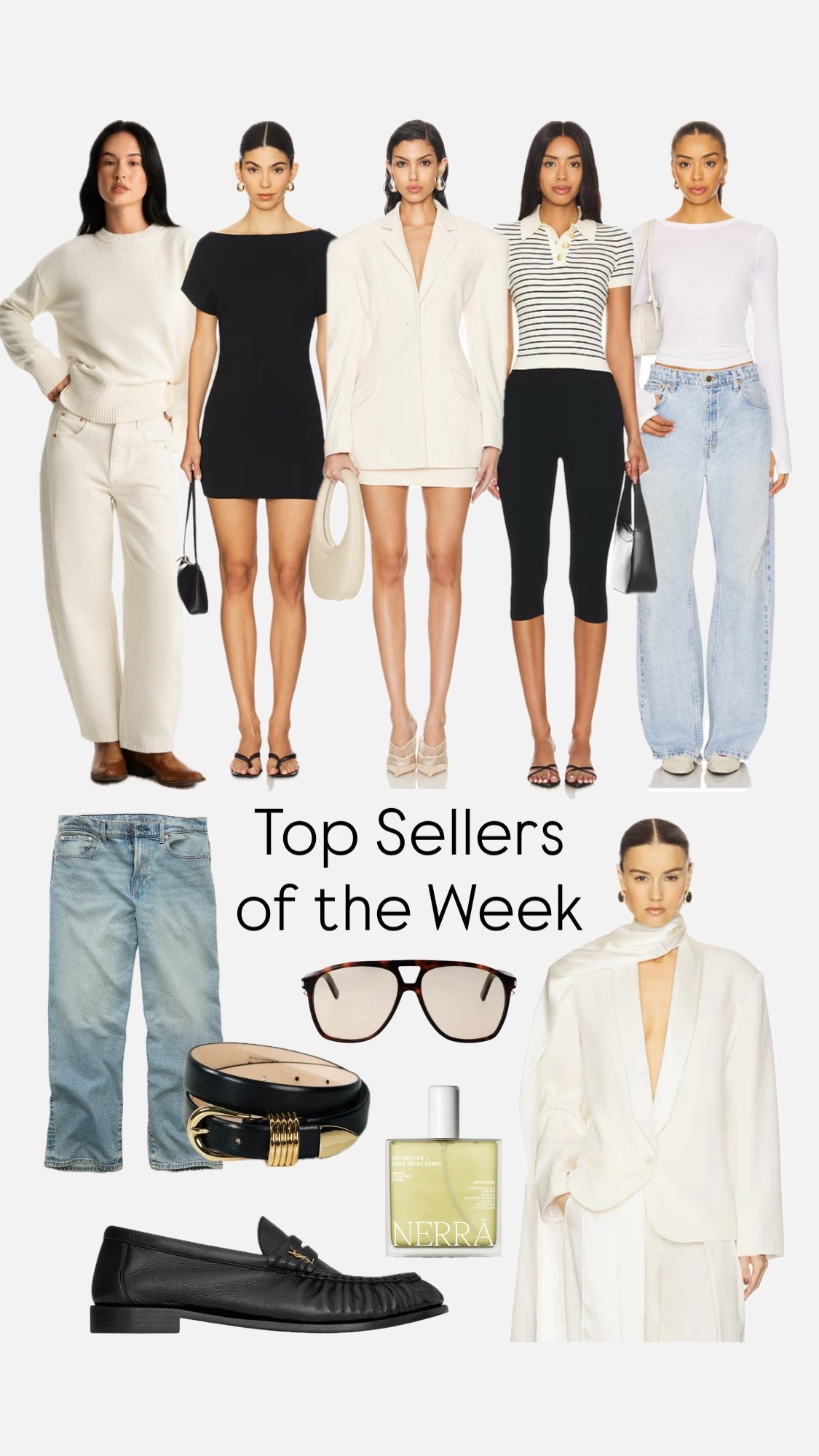 ✨ Top Sellers of the Week ✨
Your favorites are back  — from wardrobe staples like the perfect black mini dress and tailored blazer to everyday essentials like classic denim, chic flats, and timeless accessories. Including my favorite dry oil. 

These pieces are all about elevated basics, effortless style, and versatile outfits you can wear on repeat. Perfect for fall capsule wardrobes, minimalist fashion lovers, and anyone building a classic everyday look.

Shop this week’s best sellers now 🖤

#LTKFinds #LTKStyle #LTKTopSellers #CapsuleWardrobe #MinimalistStyle #FallFashion #ElevatedBasics #WardrobeEssentials #ClassicStyle #OOTDinspo #falloutfit


#LTKFallSale #LTKFindsUnder100 #LTKStyleTip
