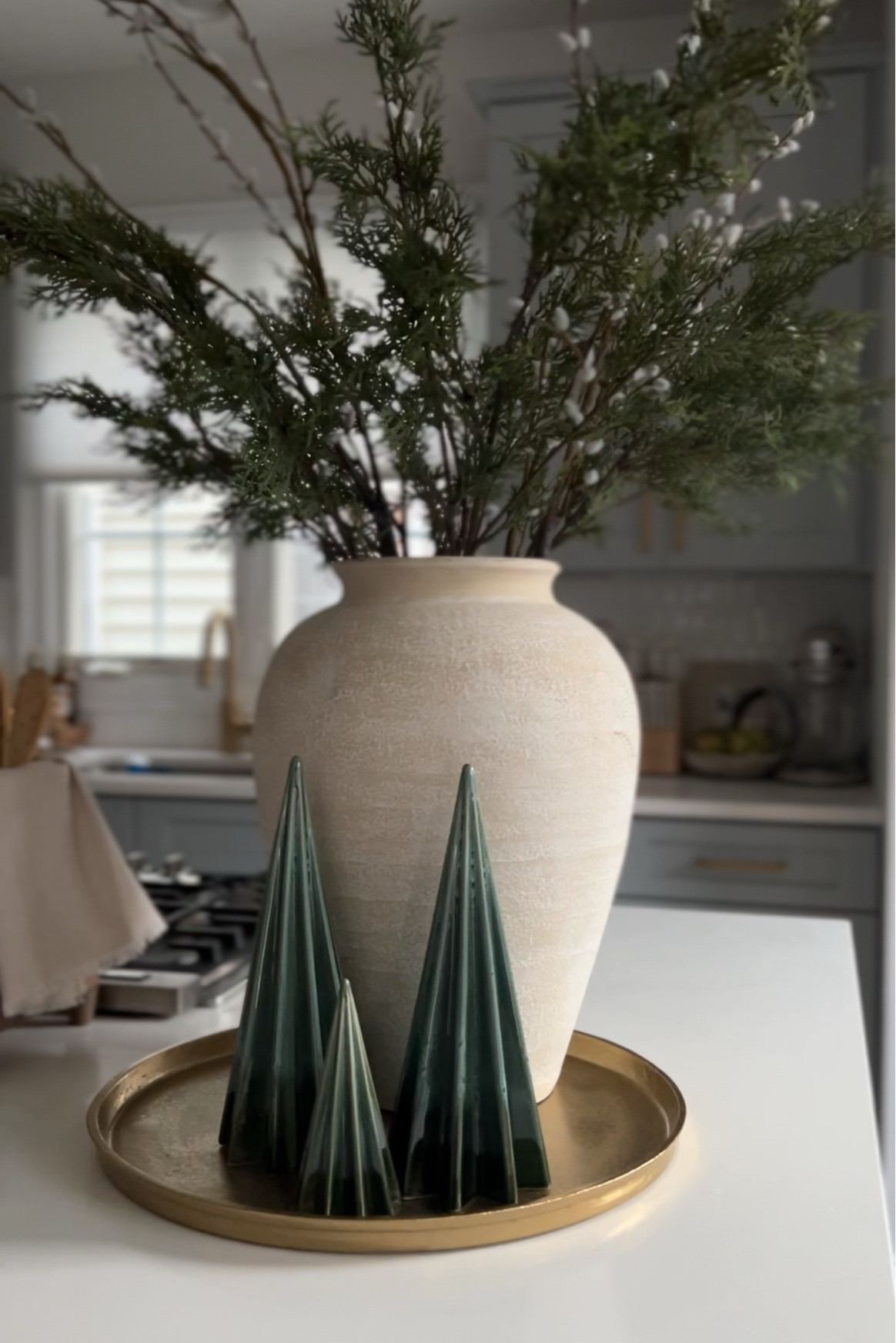 Holiday home decor, ceramic tree, vase, Christmas centerpiece, Christmas decor 

#LTKHome #LTKHoliday #LTKSeasonal