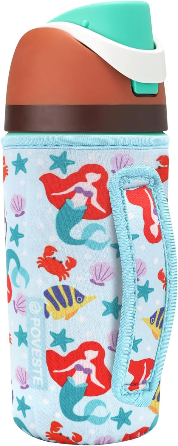 Water Bottle Sleeve with Handle for Owala Kids FreeSip 16 oz, Water Bottle Scratch Resistant Slee... | Amazon (US)