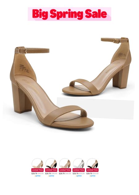 Ankle strap heels
Super comfy!!!

#LTKsalealert #LTKfindsunder50 #LTKshoecrush