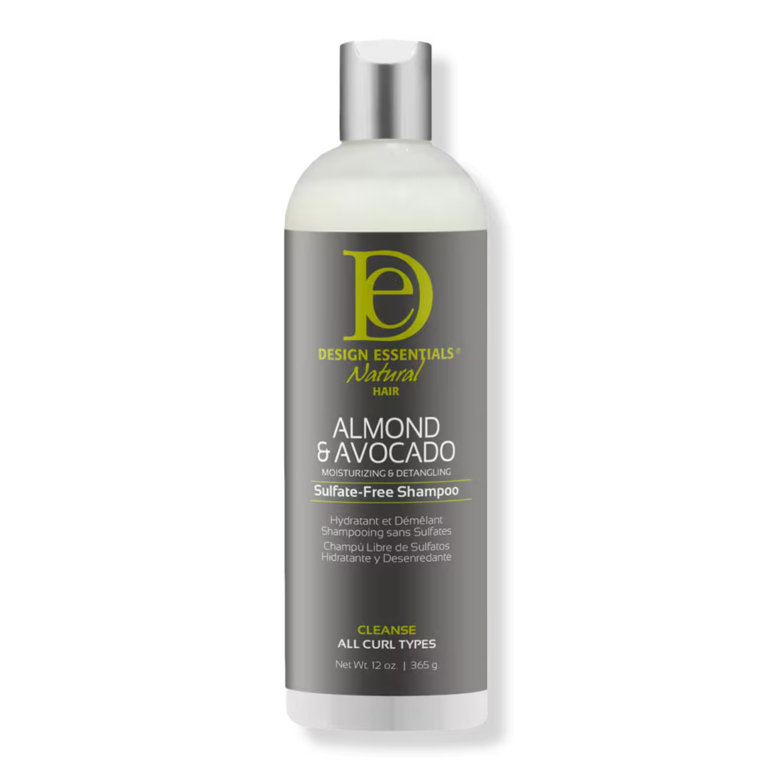 12.0 oz Almond & Avocado Moisturizing & Detangling Sulfate-Free Shampoo - Design Essentials | Ult... | Ulta
