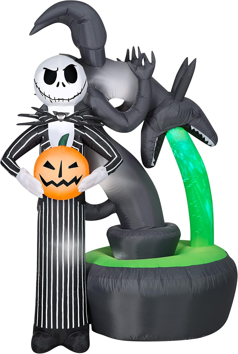 Gemmy 228488 Jack Skellington with Halloween Town Fountain LightShow Projection Airblown Inflatab... | Amazon (US)
