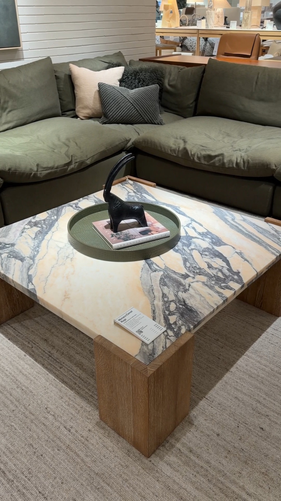 Elevated coffee table moment from Crate & Barrel! 🙌🏻 The Elysia Coffee Table makes such a beautiful statement with its bold marble top and warm, textured oak base. 🤎 I love the contrast of the dramatic stone against the natural wood—it gives the entire piece such a sophisticated, luxury aesthetic. ✨ I’ve linked it and similar coffee table styles in my LTK! 💫 @Crate & Barrel #livingroominspo #livingroomfurniture #coffeetable

#LTKHome #LTKSaleAlert