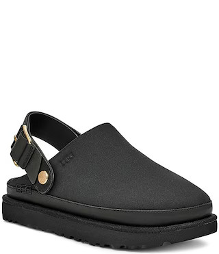 UGG® Goldenstar Villa Nubuck Suede Slingback Clogs | Dillard's | Dillard's