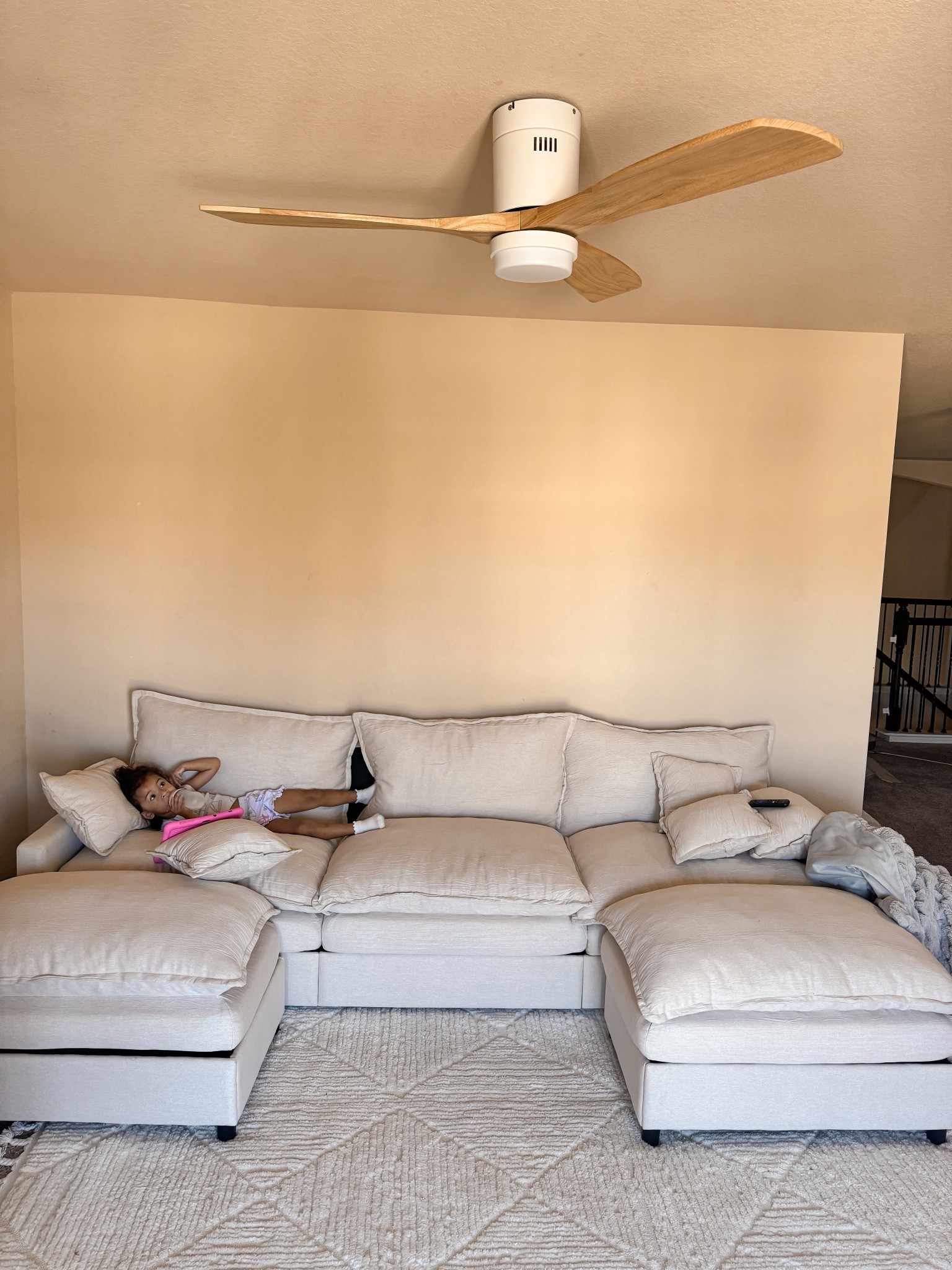 Modern Ceiling Fan w/Lights & Remote Controlled 

#LTKHome