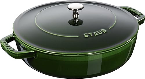 STAUB 40511-478-0 Cast Iron Chistera 28 cm Basil Green | Amazon (UK)
