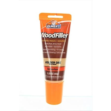 Elmer's E868 Carpenter's Wood Filler, 3.25-Ounce Tube, Natural | Amazon (US)