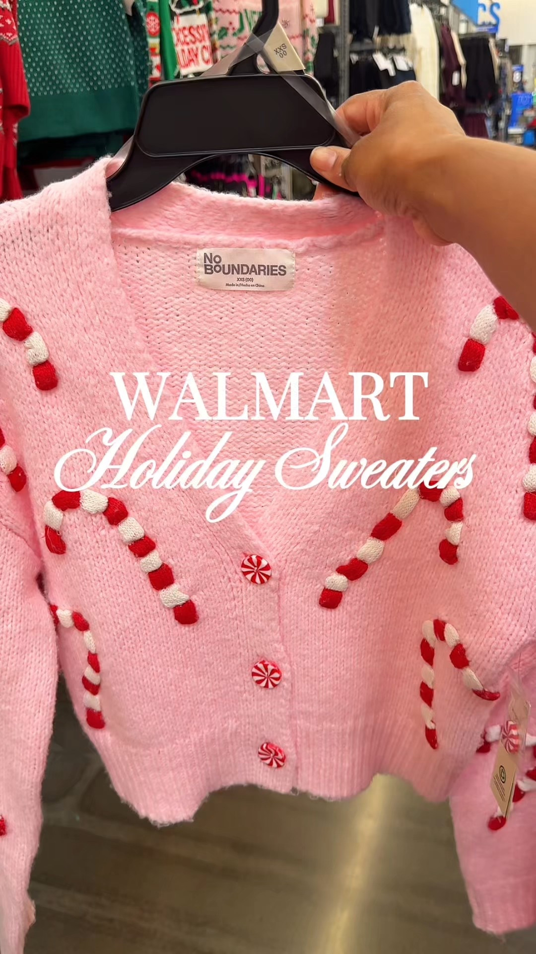 New Christmas sweaters at Walmart! The pink one with the candy canes is my favorite!!

#LTKStyleTip #LTKSeasonal #LTKHoliday