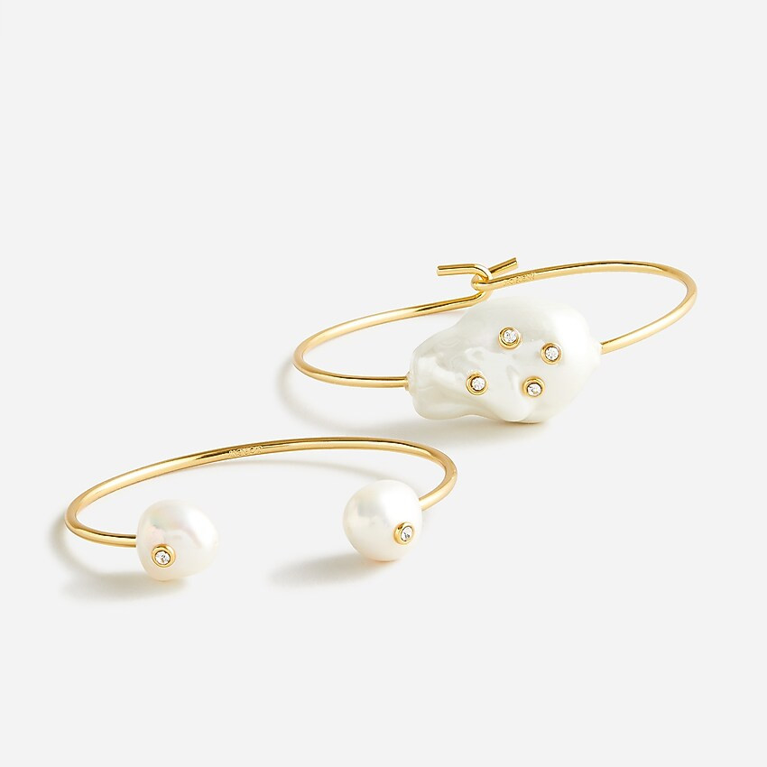 Pearl bangle set | J. Crew US