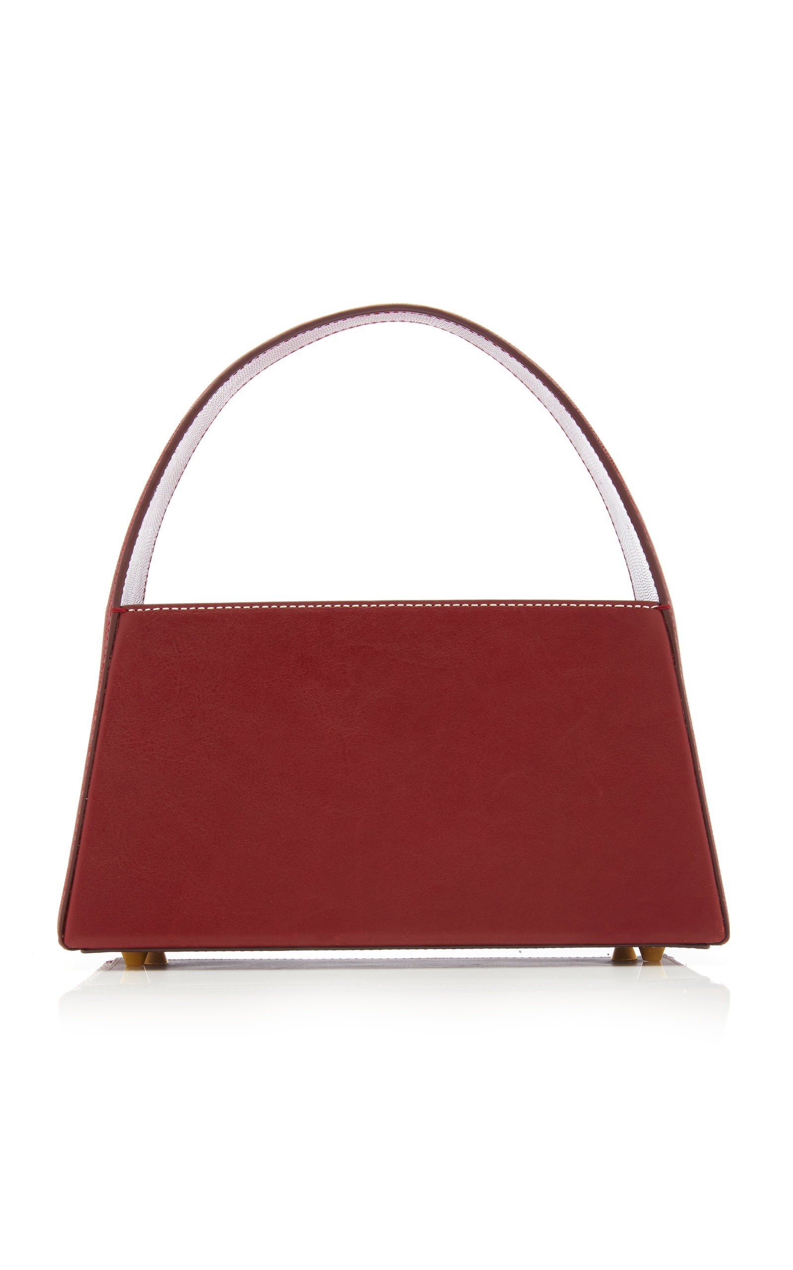 Bissett Croc-Effect Top Handle Bag by Staud | Moda Operandi | Moda Operandi Global