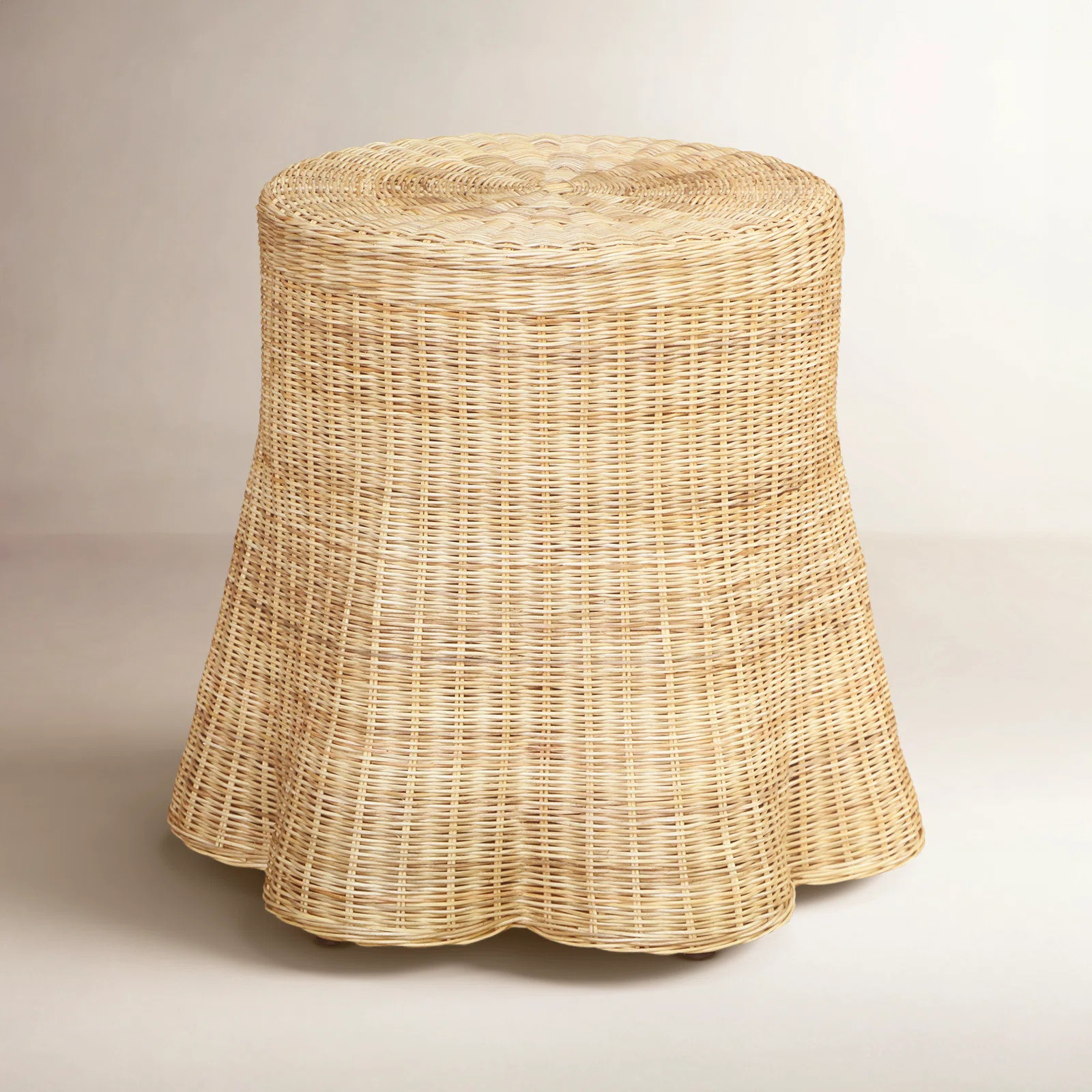 Cabo Woven Rattan End Table | Wayfair North America