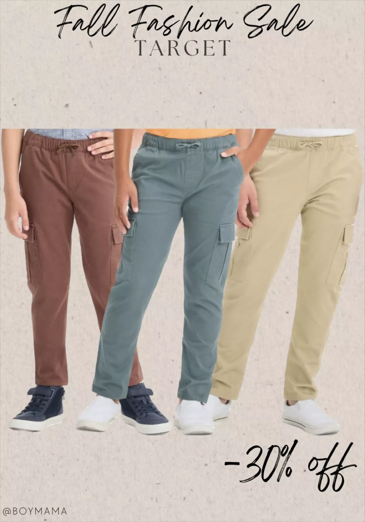 Boys' Stretch Tapered Cargo Pants … curated on LTK