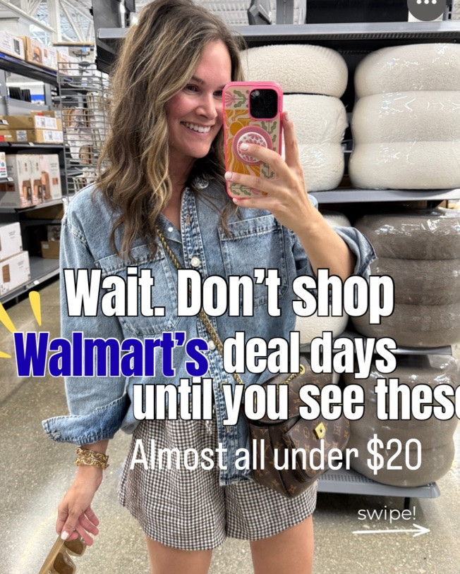 Walmart Deal Days finds are SO good right now Comment “WALMART FALL” and I’ll send you the deets 🤎 I rounded up the best Walmart fashion deals that look way more expensive than they are — think J.Crew, Madewell, Anthro and Lulu vibes for less. From $13 sweaters and under-$20 shoes to easy fall outfits, bags and everyday basics, these are the Walmart deals I’d grab before sizes start disappearing.
.
#WalmartDeals #WalmartFashion #FallFashion #AffordableFashion