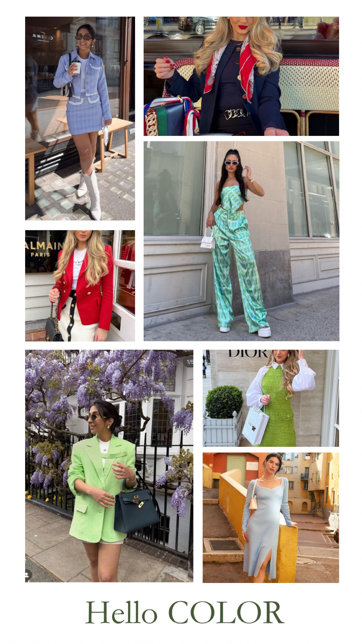 This Spring is all things COLOR! Beige & neutrals are OUT & color is back in!


Spring outfits, spring dresses, spring tops, spring pants, summer outfits, summer dresses, cute summer outfits, colorful outfits, colorful spring outfits, two piece, set chic style, classy style, rich girl, aesthetic, colorful rich outfits, gossip girl, style, gossip girl, outfits resort, wear vacation outfits, tropical outfits, Paradise, outfits vacation, dress summer dress 

#LTKSpringSale #LTKstyletip #LTKtravel