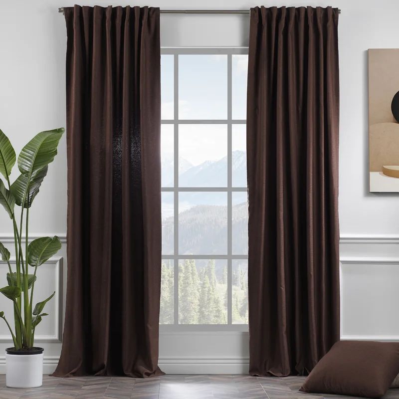 Decorative Room Darkening Curtain Panels | Wayfair North America