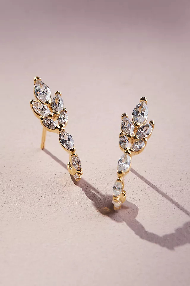Leafy Float Post Earring | Anthropologie (US)