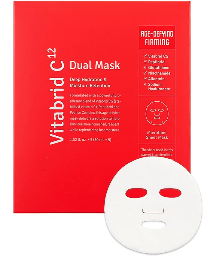 Dual Mask Korean Face Mask for Anti Aging, Firming, Hydrating, Nourishing with Highly Concentrate... | Amazon (US)