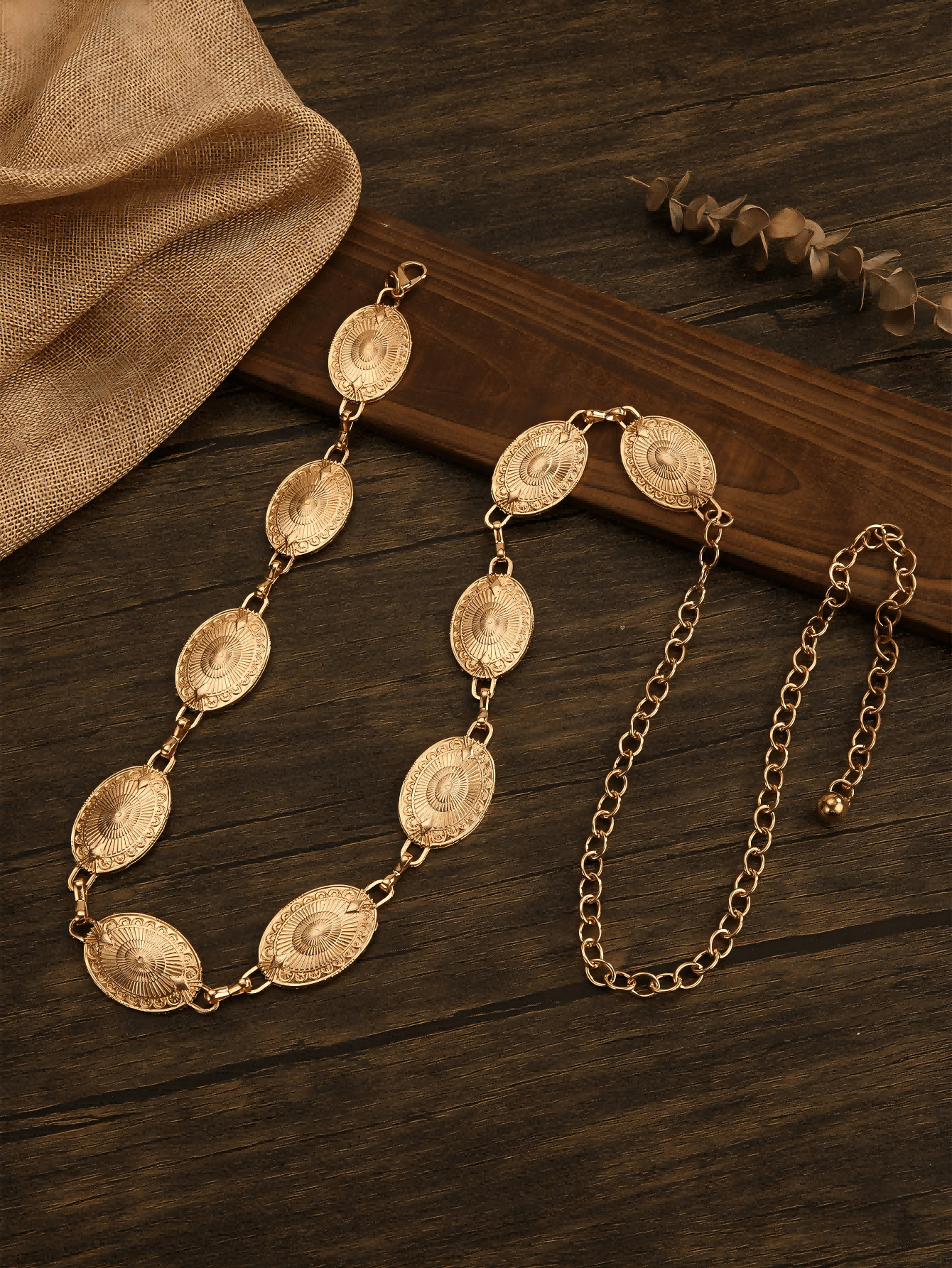 New Fashionable Simple Women Gold Accessory Pants Chain, Zinc Alloy Korean Style Decorative, Suit... | SHEIN