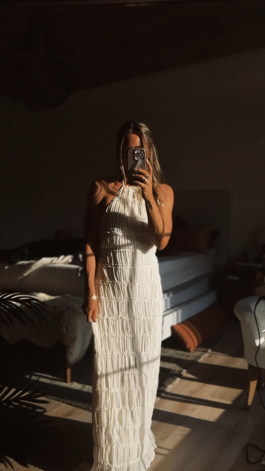 wearing a small!