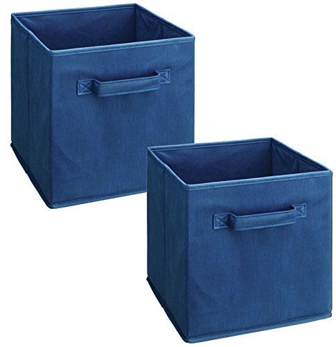 ClosetMaid 1433 Cubeicals Fabric Drawers, Blue, 2-Pack | Amazon (US)