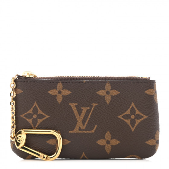 LOUIS VUITTON Monogram Key Pouch | Fashionphile