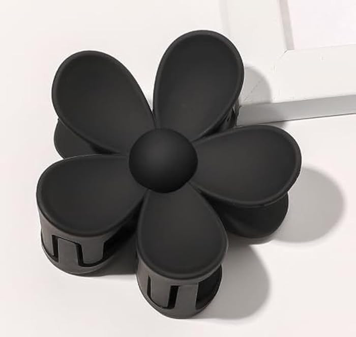 Candy Colored Hair Claw Clips Flower Hair Clips – Big Cute Claw Clips, Thick Hair, Scrub, Hair ... | Amazon (US)