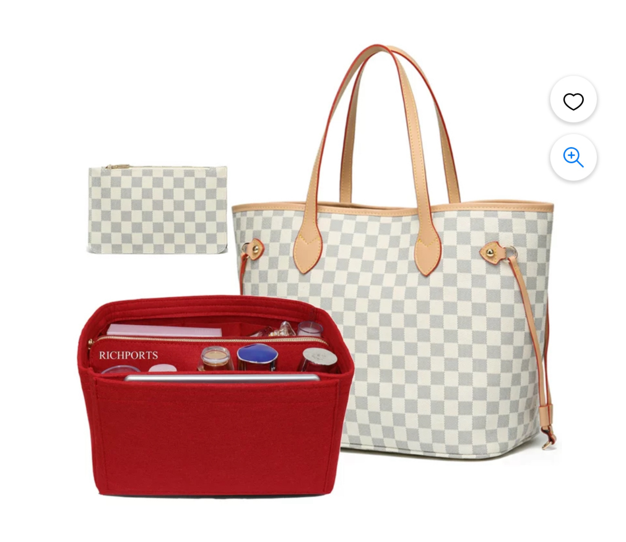 tote bag with inner pouch

#LTKStyleTip #LTKItBag