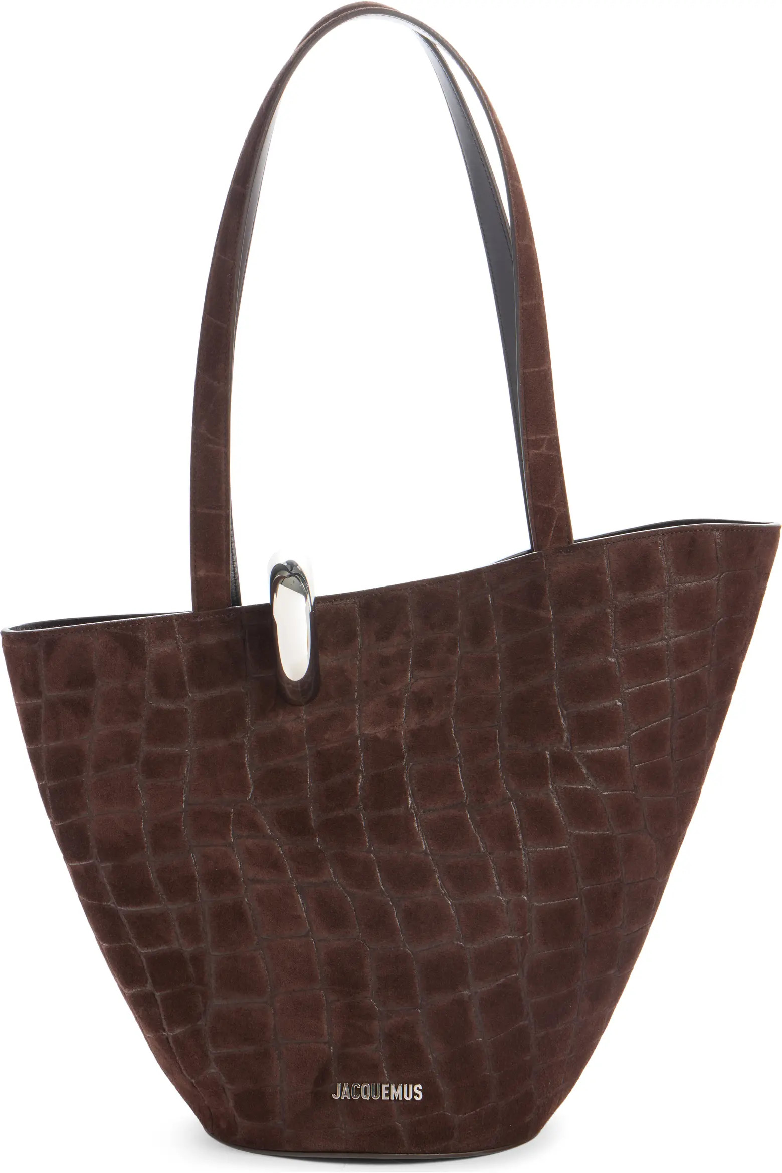 Le Bambola Moyen Croc Embossed Suede Bucket Bag (Women) | Nordstrom | Nordstrom