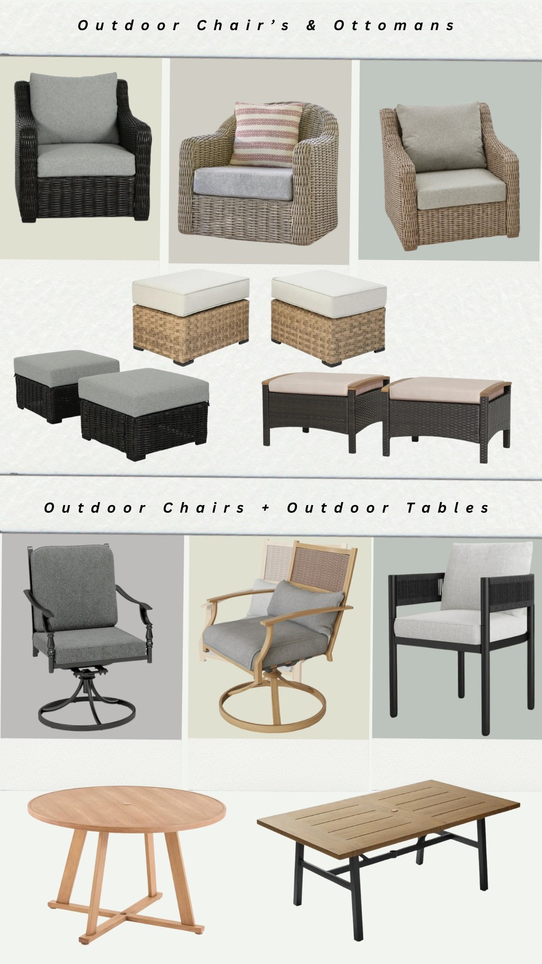 Don’t sleep on Walmart’s Outdoor furniture! 🪑👏🏼

I did the reviews research, so you don’t have to. 😉

So many wonderful options for a fraction of the competitor pricing. I linked more than is pictured, below! 



#LTKHome #LTKSaleAlert #LTKSeasonal