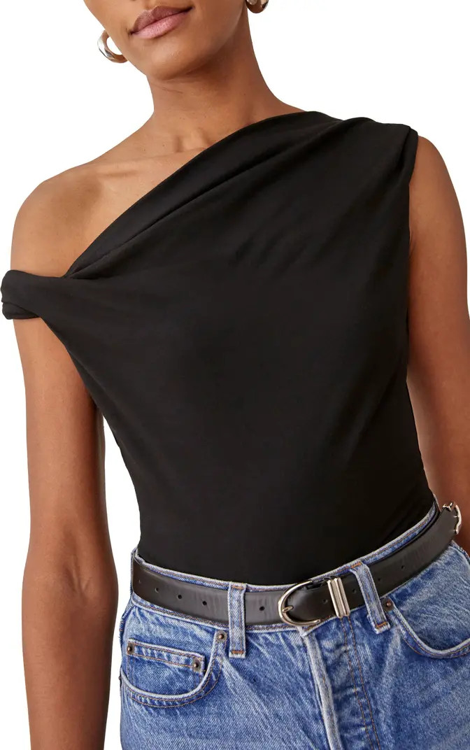 Cello One-Shoulder Knit Top | Nordstrom