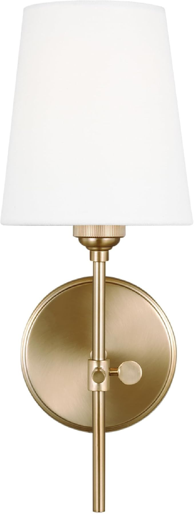 Generation Lighting 1-Light Baker Bath Fixture Wall Lamp Satin Brass 4187201-848 | Bathroom Light... | Amazon (US)