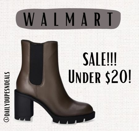 Walmart sale alert boots booties

#LTKsalealert #LTKSeasonal #LTKshoecrush