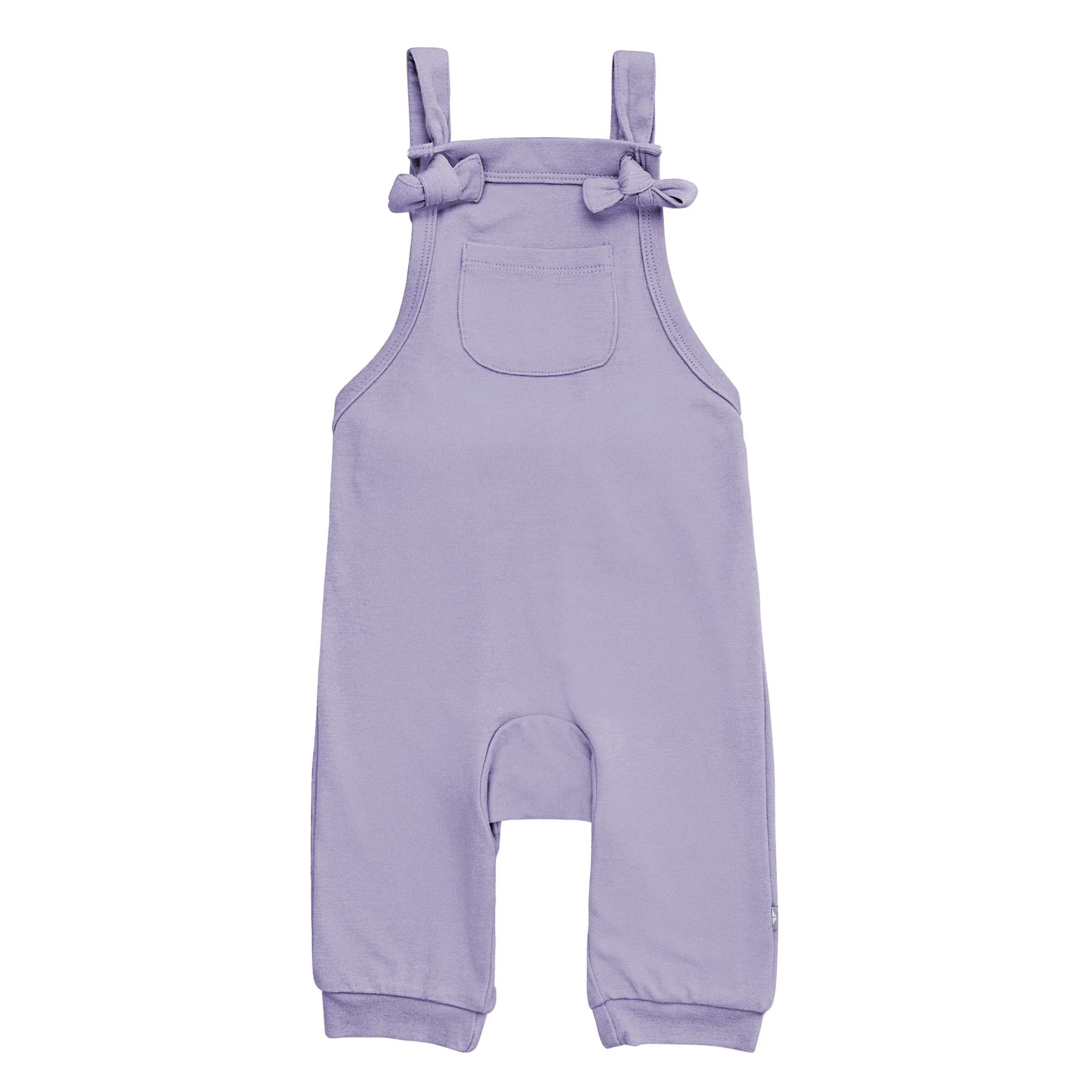 Bamboo Jersey Overall in Taro | Kyte BABY