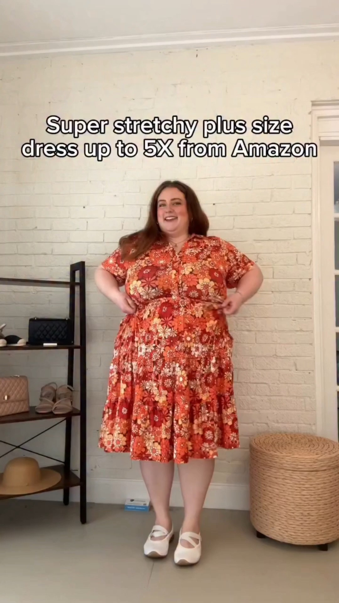 Comment KIMMY & I’ll send this cute retro print dress over! Soft, cozy, up to a true 5X with pockets of course!!!
