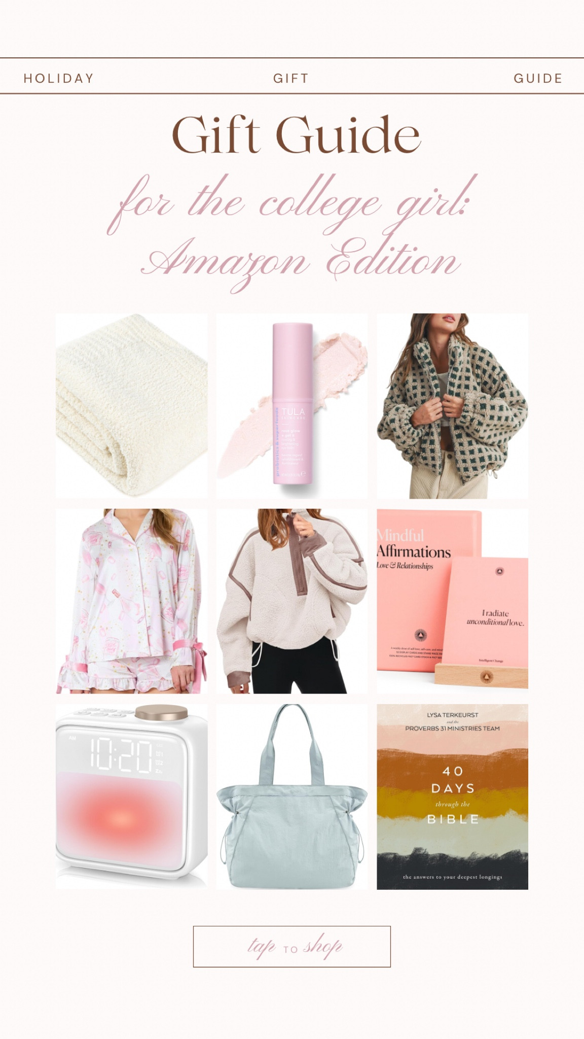 gift guide for the college girl! 💌 Last minute Amazon edition !!

#LTKSeasonal #LTKHoliday #LTKGiftGuide