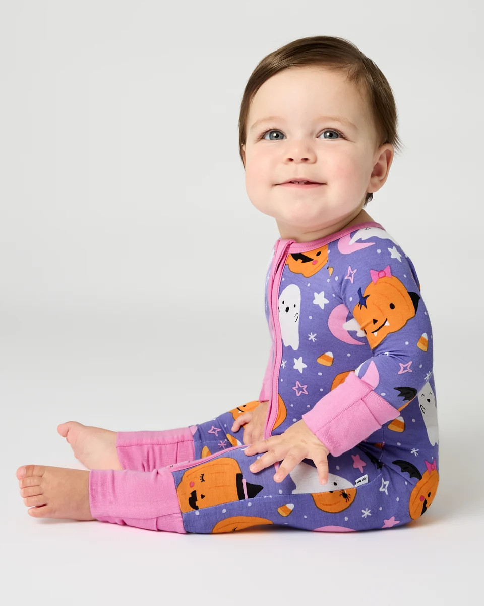 Moonlit Magic Purple Zippy | Little Sleepies