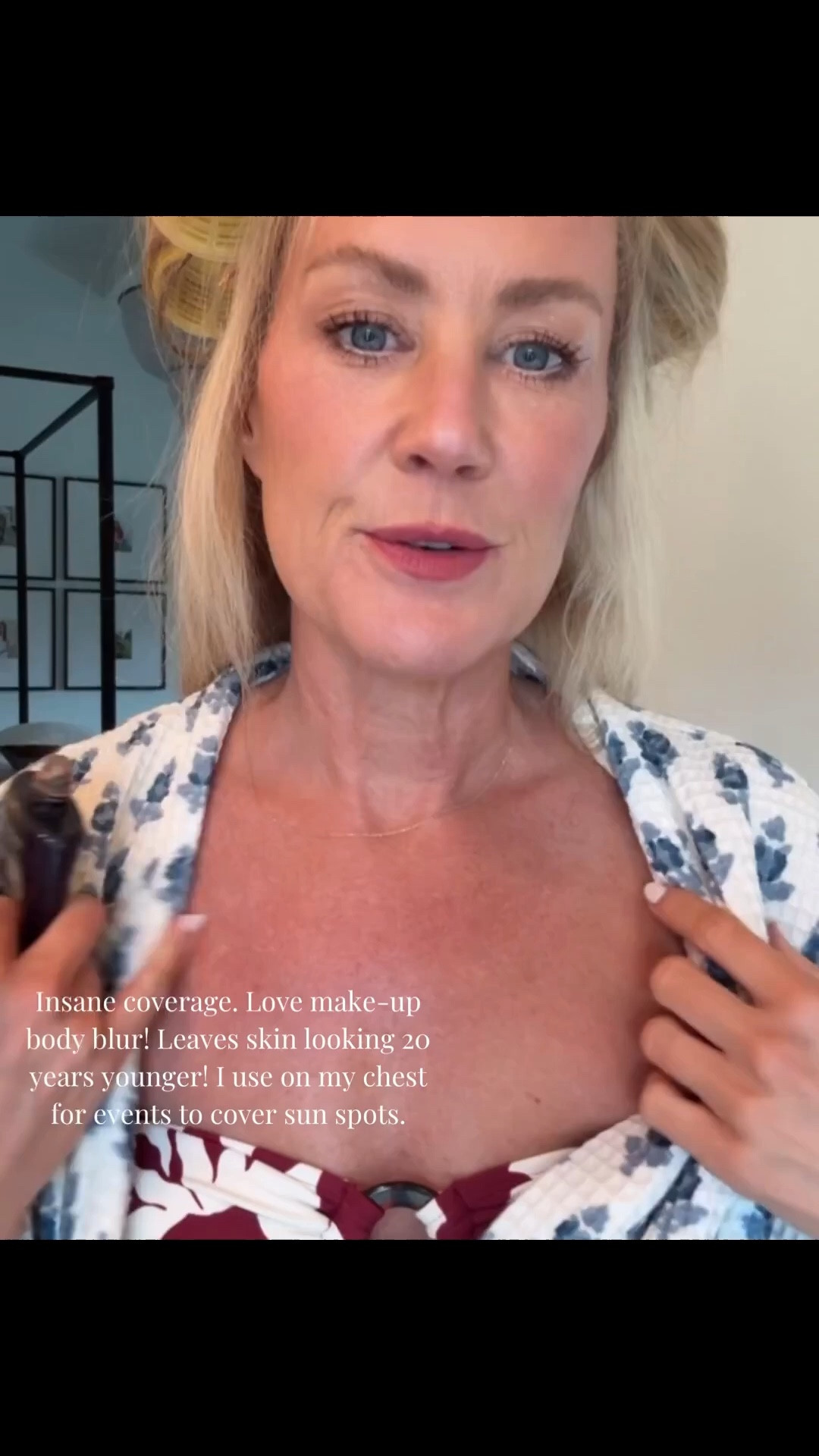 Loving lately | body blue makeup 