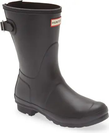 Hunter Original Short Back Adjustable Rain Boot | Nordstrom | Nordstrom