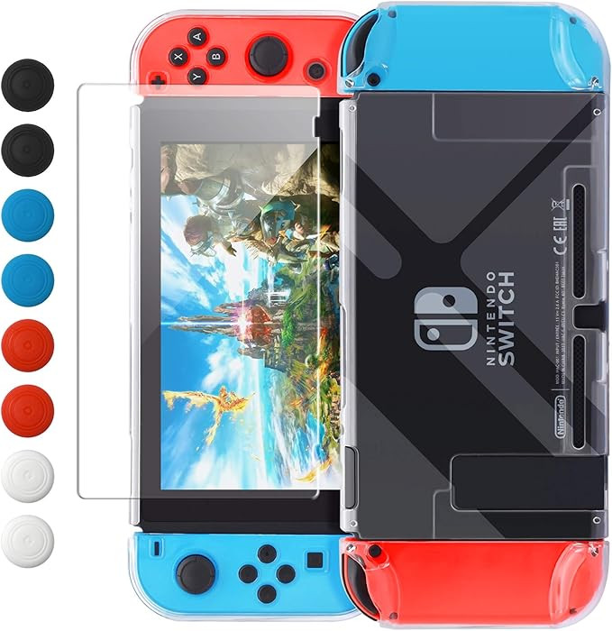 Dockable Case Compatible with Nintendo Switch, FYOUNG Protective Accessories Cover Case Compatibl... | Amazon (US)