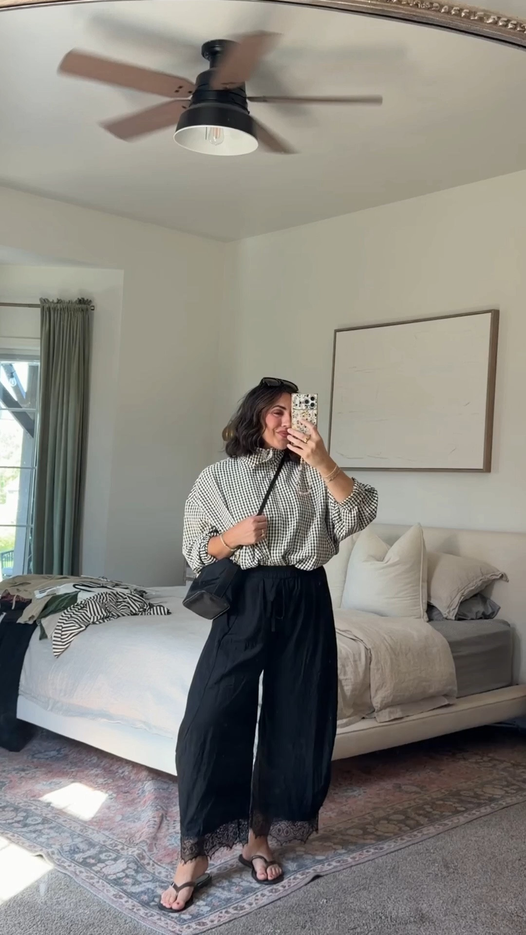 My cozy fall outfit from Amazon! Top: L, bottoms: M