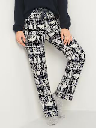 Patterned Flannel Pajama Pants for Women | Old Navy (US)