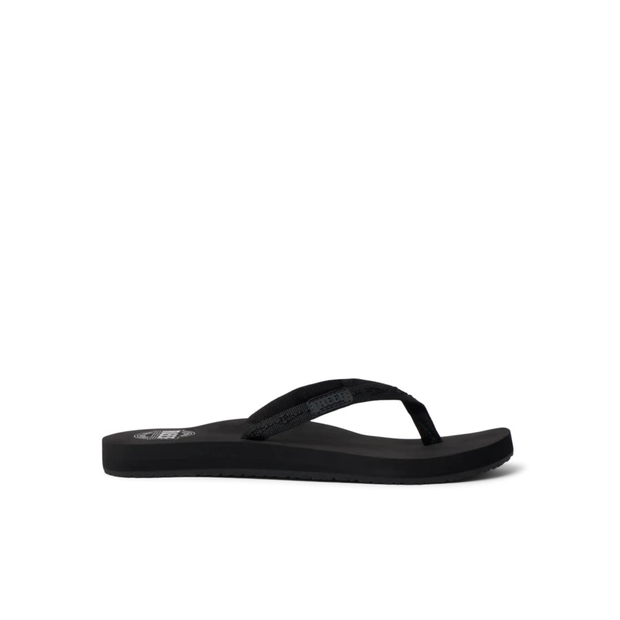 Ginger: Women's Classic Cushioned Flip Flops in Black | Reef | REEF