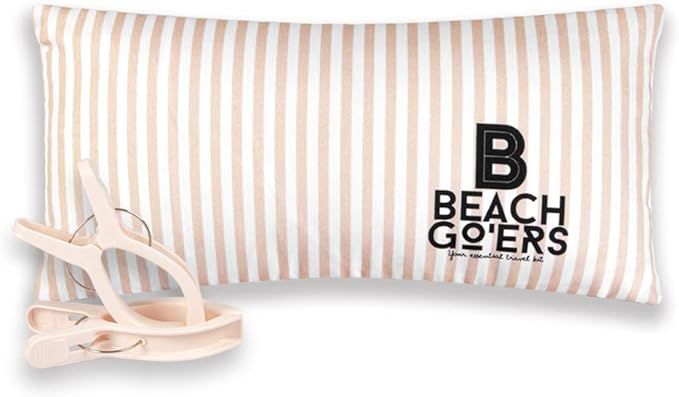 Beach Go’ers Beach Chair Pillow Headrest - Waterproof Beach Pillow and Color Matching Beach Tow... | Amazon (US)
